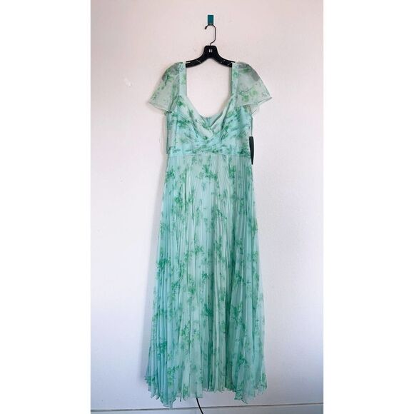 Theia Alani Color Blocked Gown US12 - Picture 6 of 9